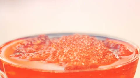 Basis of molecular cocktail in close-up panning view. Stock Footage 65523957