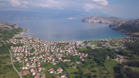 Baska, Krk Island Video stock 89656827