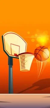 Basket ball Stock Illustration