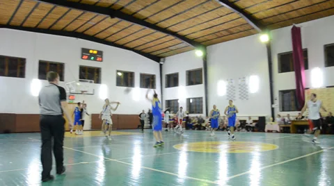 Basket-ball, playing situations, is in a game Video stock 33929491