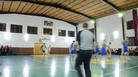 Basket-ball, playing situations, is in a game Stock Footage 33929545