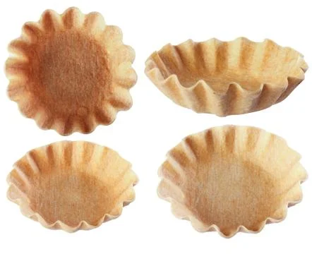 Basket for cakes, empty, isolate on a white background, different angles. Stock Photos