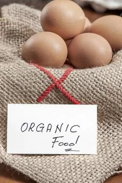 Basket of eggs Foto stock