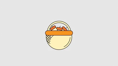 Basket Video stock 289490131