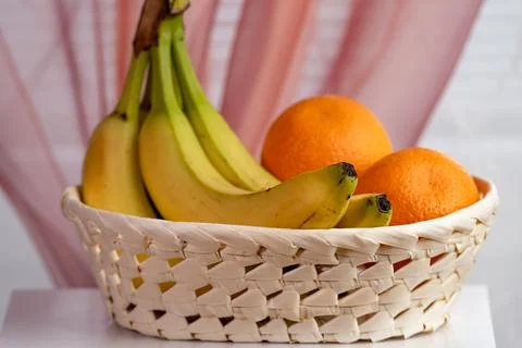 A basket of fruit 스톡 사진