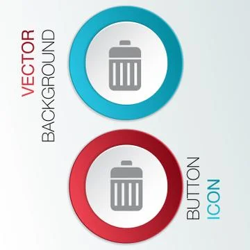 Basket garbage. Stock-Illustration