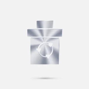 Basket garbage Stock Illustration