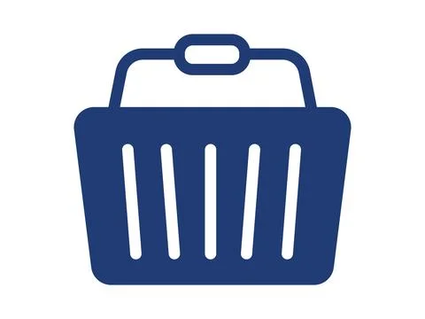 Basket Icon design vector illustration. Stock Illustration