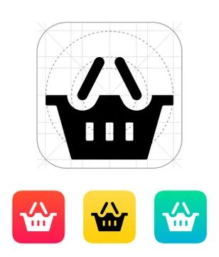 Basket icon. 스톡 일러스트