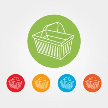 Basket icon Stock Illustration