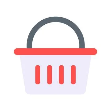 Basket icon vector image. Stock Illustration