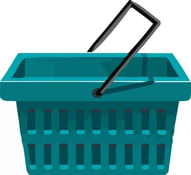 Basket icon on white background Stock Illustration