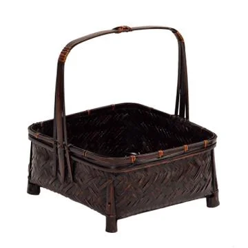 Basket isolated Stock Photos