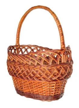 Basket Isolated Stock Photos
