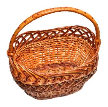Basket Isolated Stock Photos