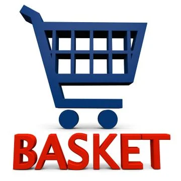 Basket sign Stock Illustration