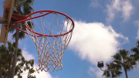 Basket in Slow Motion Stock Footage 87808321