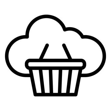 Basket Vector Icon Design Illustration Stock Illustration
