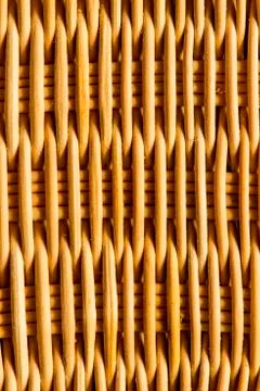 Basket weave, closeup of the pattern Stock Photos