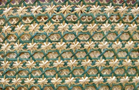 Basket weave pattern Stock Photos