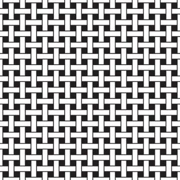 Basket Weave Seamless Pattern Stock Illustration