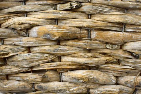 Basket weaving pattern Stock Photos