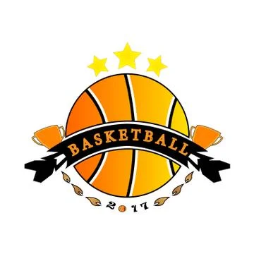 BASKETBALL 2017 2 Stock Illustration