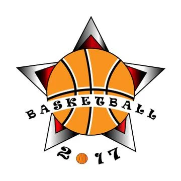 BASKETBALL 2017 3 Stock Illustration