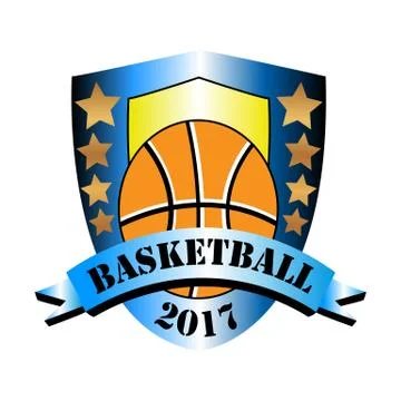 BASKETBALL 2017 4 Stock Illustration