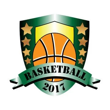 BASKETBALL 2017 9 Stock Illustration