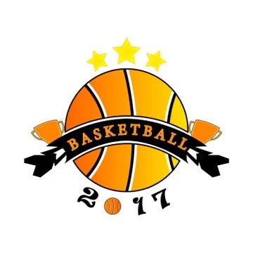 BASKETBALL 2017 Stock Illustration
