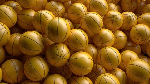 Basketball. 3d rendering 스톡 일러스트