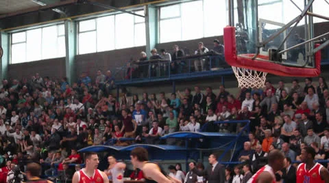 Basketball Action Stock Footage 22668396