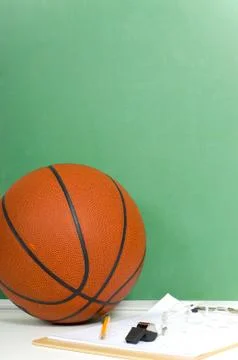 Basketball background Stock Photos
