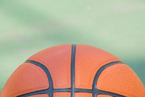 Basketball on background Stock Photos