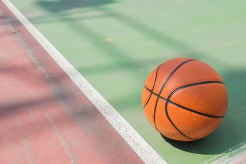 Basketball on background Foto stock