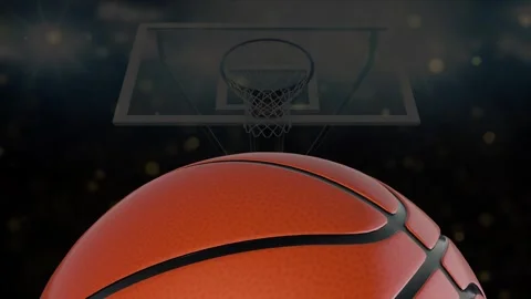 Basketball Background Seamless Loop 4K Stock Footage 338188613
