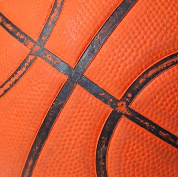 Basketball background in square composition Stock Photos