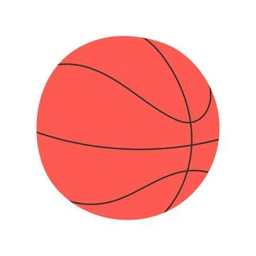 Basketball ball icon Stock Illustration