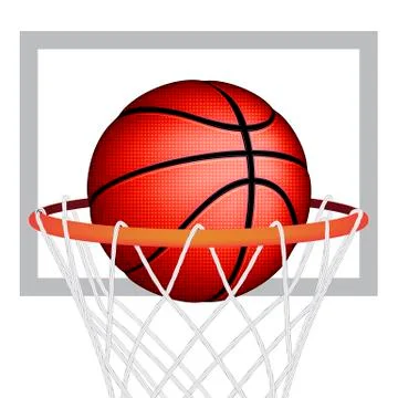 Basketball ball Stock Illustration