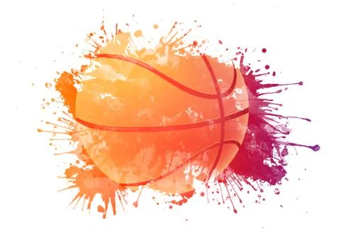 Basketball ball Stock Illustration