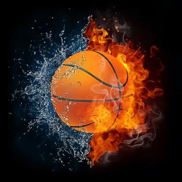 Basketball Ball Stock Illustration