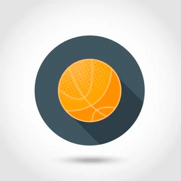 Basketball  ball Stock Illustration