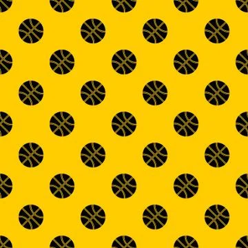 Basketball ball pattern vector Illustrazione stock