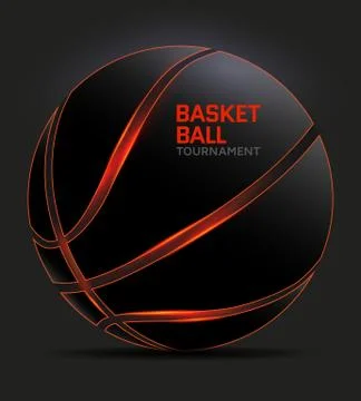 Basketball ball vector Stock Illustration