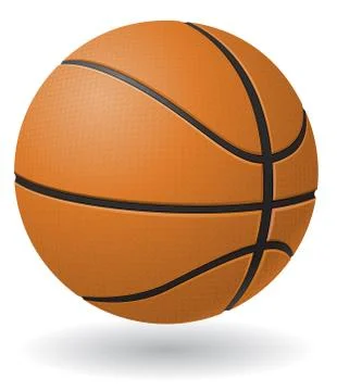 Basketball ball vector illustration Stock Illustration