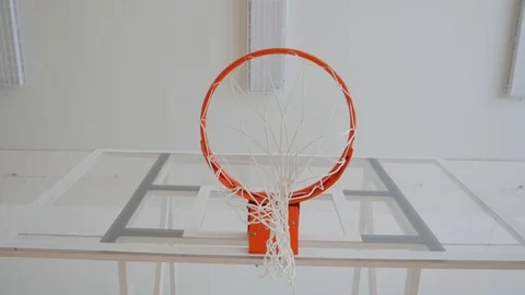 Basketball Basket Stock Footage 86728544
