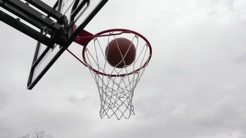 Basketball basket Stock Footage 230182751