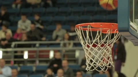 Basketball blunder Stock Footage 12566794