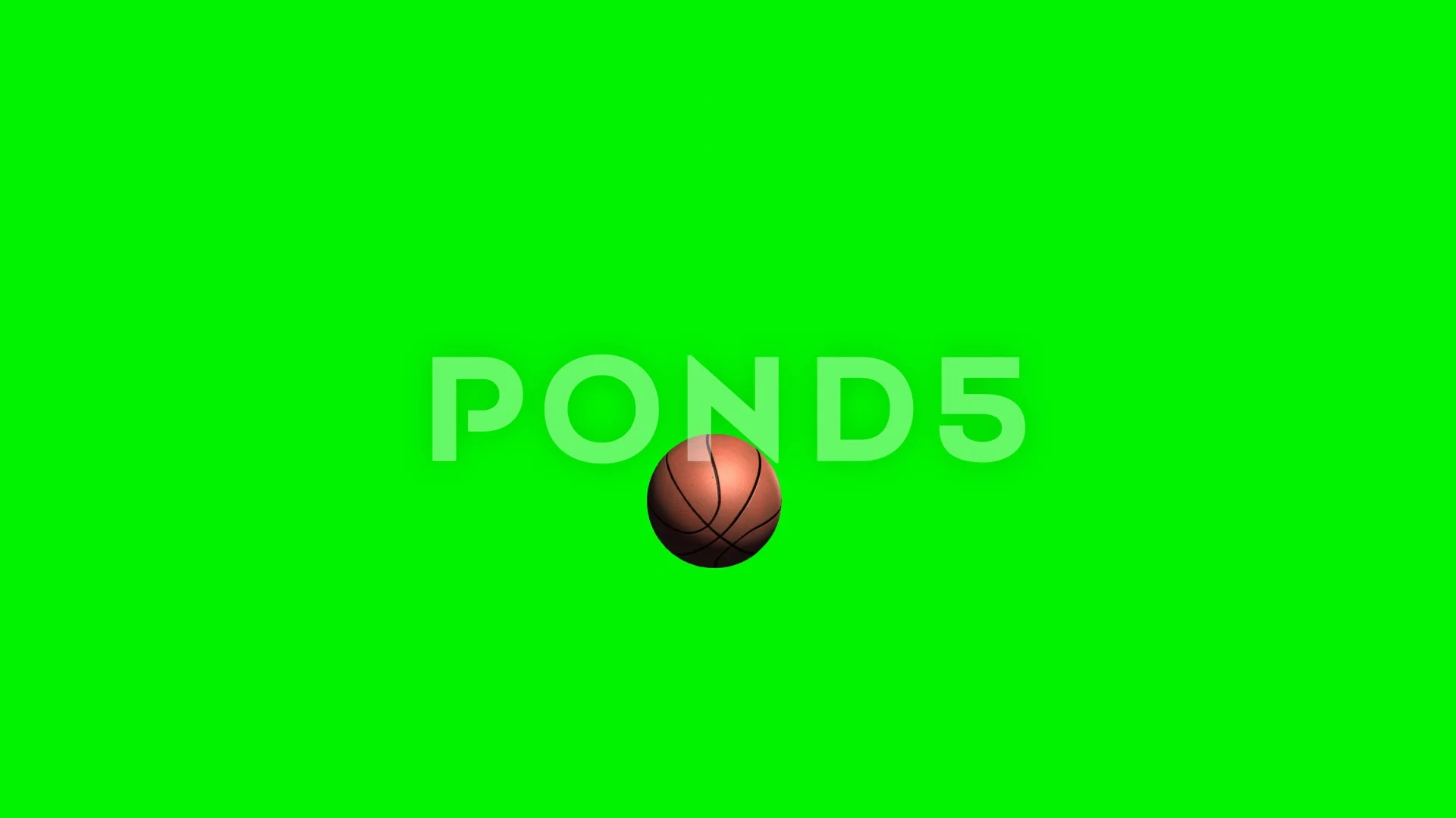 Basketball Bouncing Green Screen Animati... | Stock Video | Pond5